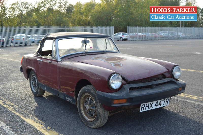 MG Midget 1500 restoration project